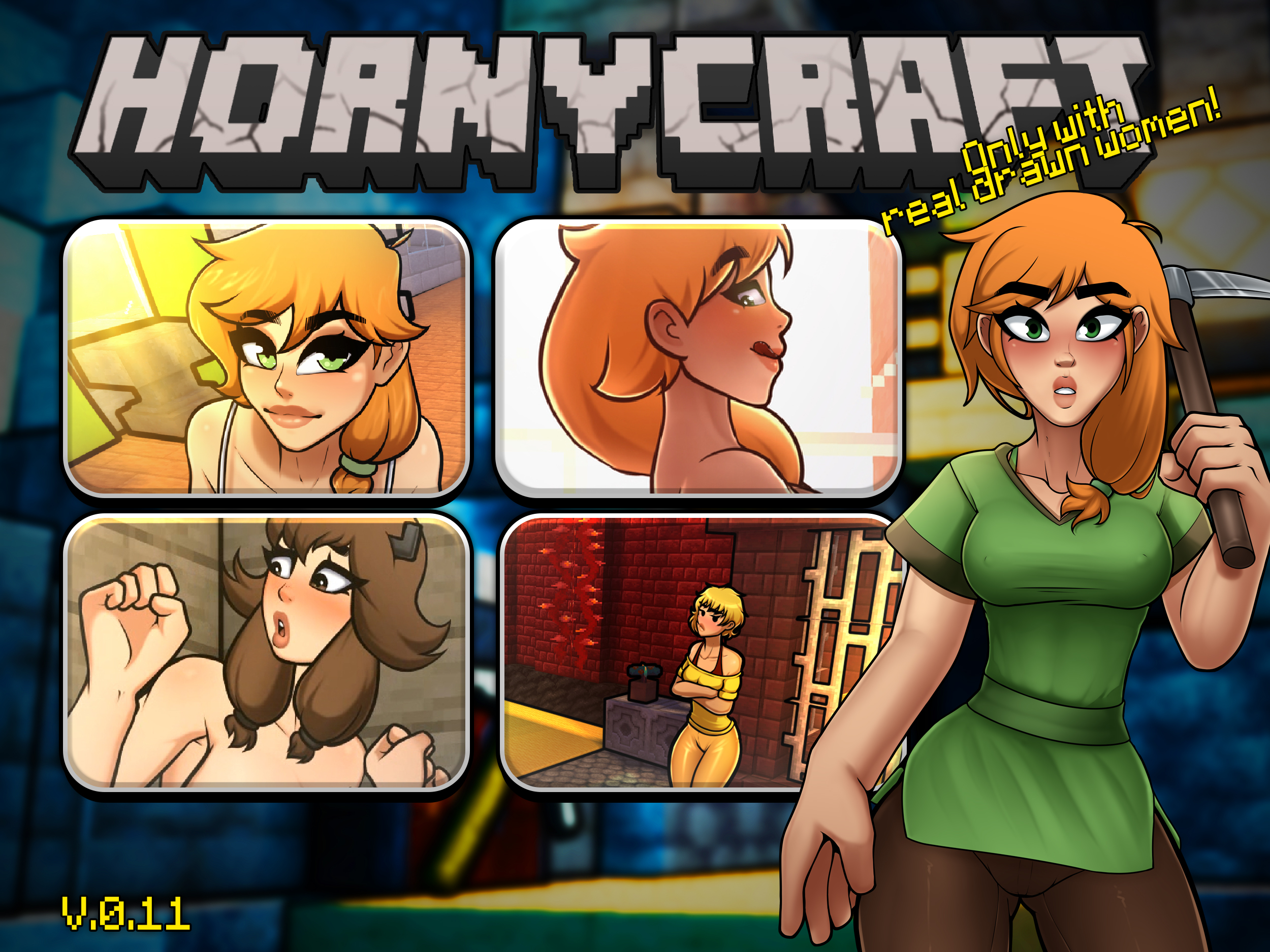 [18+ EN] HornyCraft (v0.19) – Tựa Game 18+ Về Thế Giới Trong Minecraft! | Android, PC