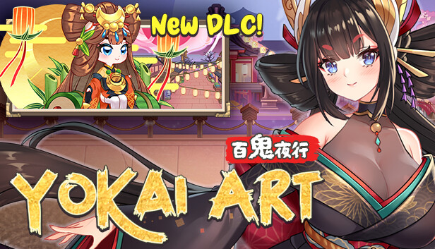 [18+ EN] Yokai Art: Night Parade of One Hundred Demons (DLC) – Điều Khiển Mấy Cô Nàng Yokai Xinh Đẹp | PC