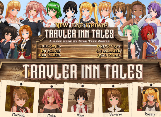[18+ EN] Traveler Inn Tales – Chiêu Mộ Mấy Em Gái Đồng Hành Xinh Đẹp Và Biến Mấy Ẻm Thành Người Yêu | Android, PC