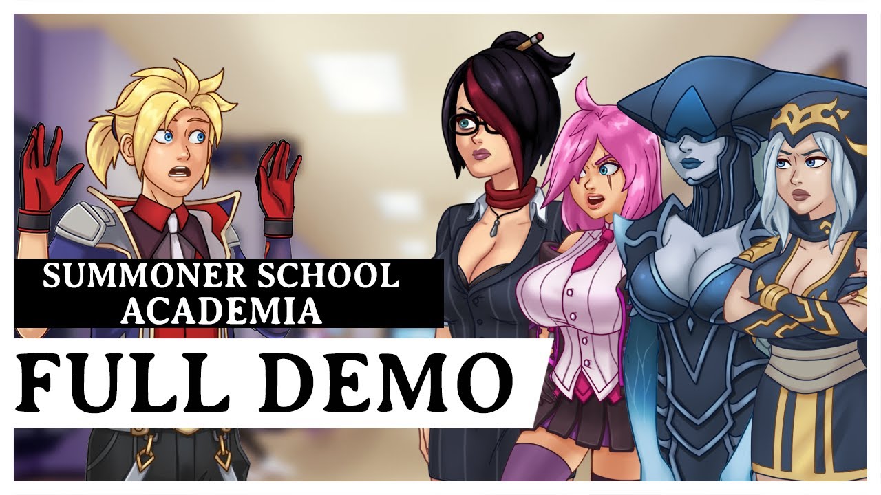 [18+ EN] Summoner School Academia – Summertime Saga Phiên Bản LOL | Android, PC