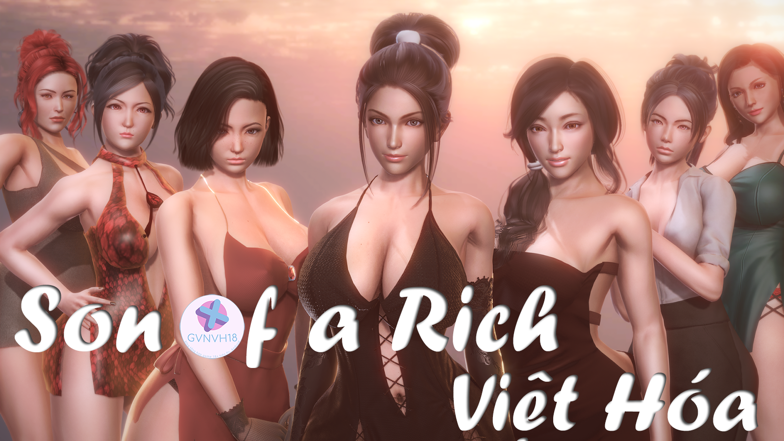 [18+ Việt Hóa] Son of a Rich – Trở Nên Giàu Có Và Sống Chung Với Toàn Mỹ Nhân | Android, PC