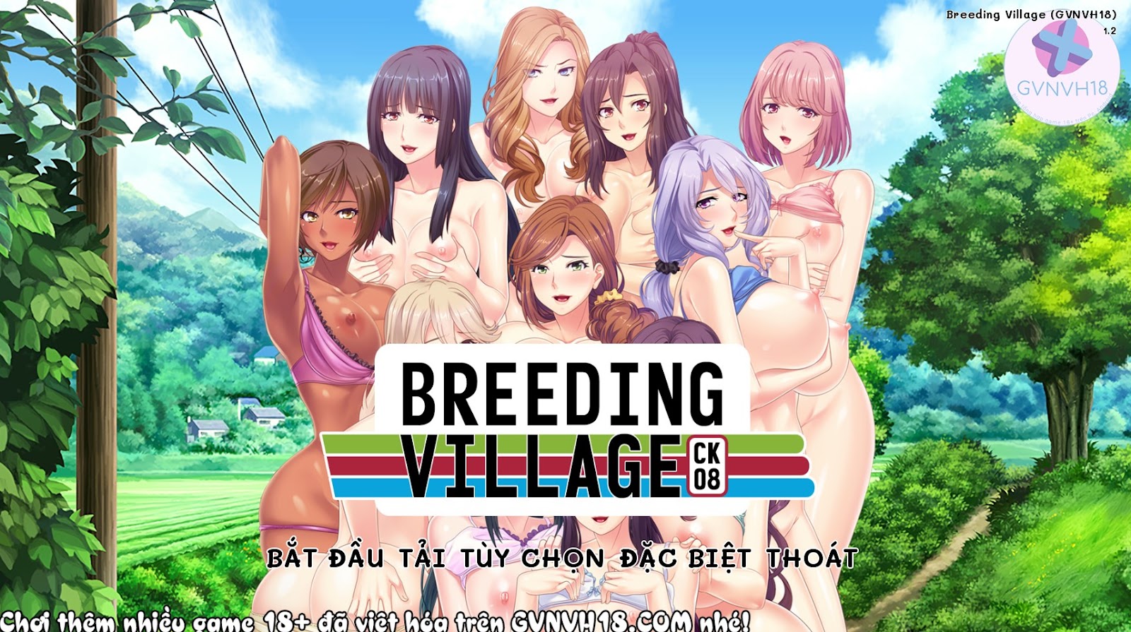 [18+ Việt Hóa] Breeding Village – Gieo Giống Ở Ngôi Làng Chỉ Toàn Phụ Nữ | Android, PC