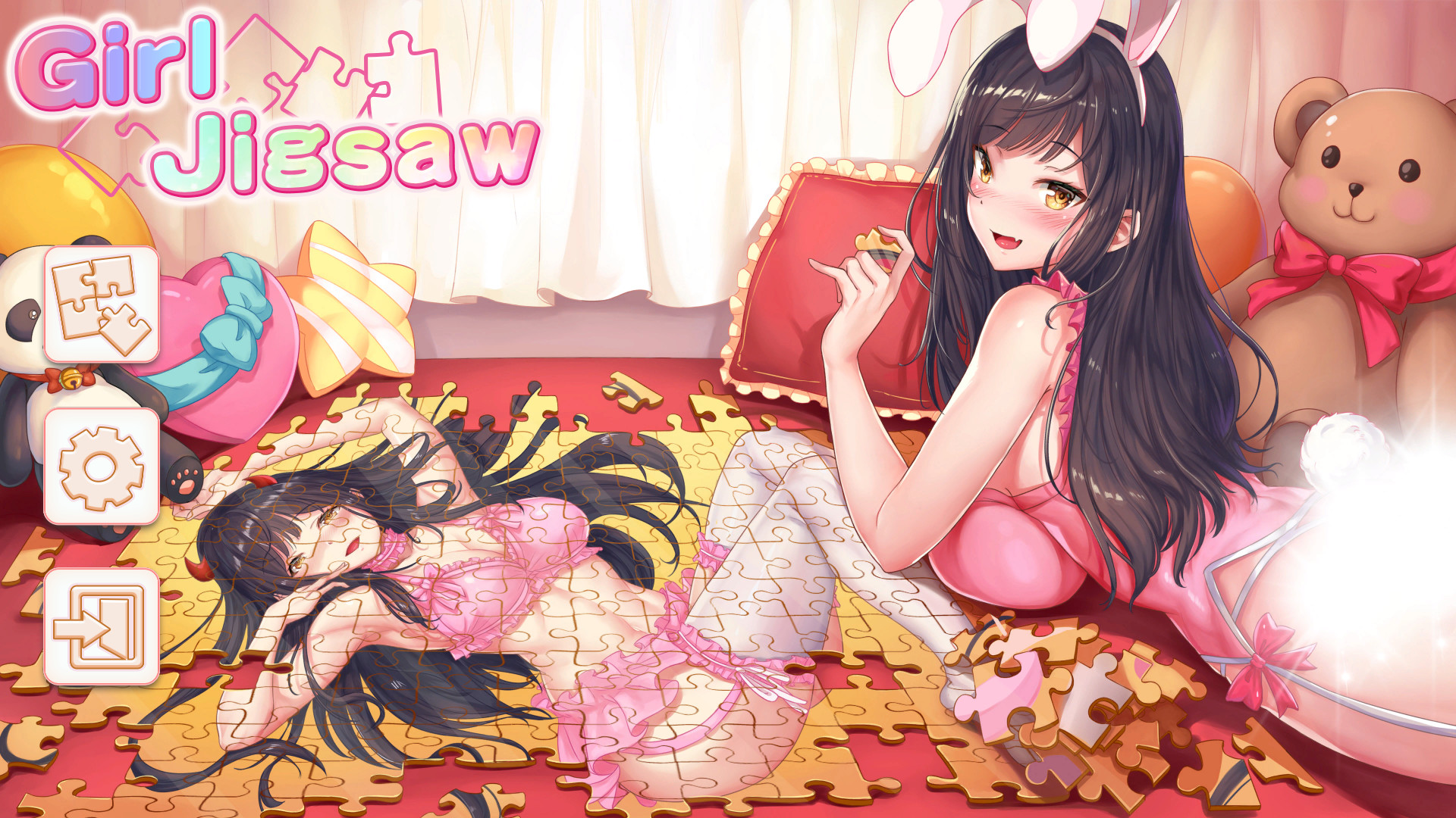 [18+ EN] Girl Jigsaw – Xếp Hình Với Em Gái Ngọt Nước | PC