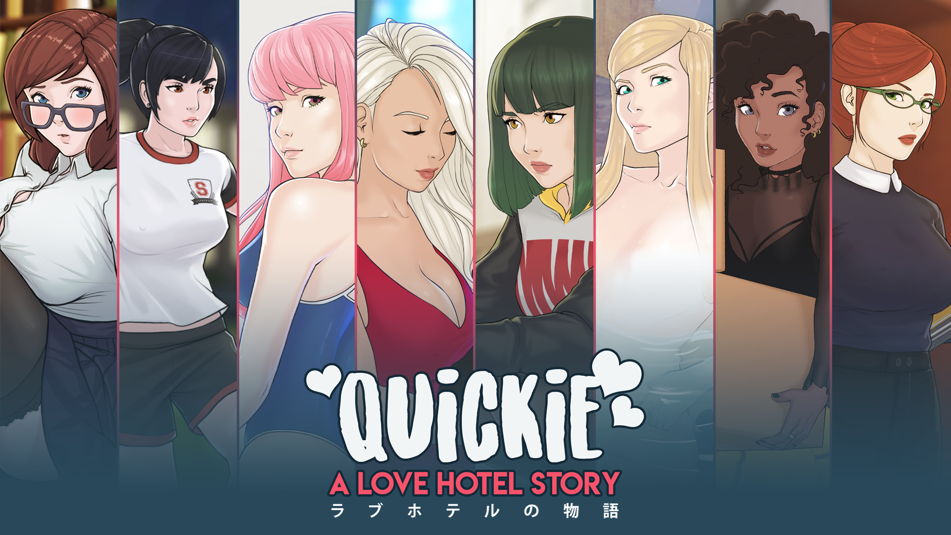 [18+ EN] Quickie: A Love Hotel Story (v0.34) – Quản Lý Khách Sạn Tình Yêu Và Hẹn Hò Với Mấy Cô Nàng Xinh Đẹp | Android, PC