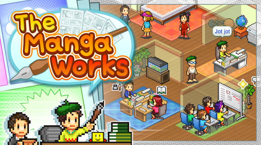 [EN] The Manga Works – Mô Phỏng Quản Lý Manga | Android, PC