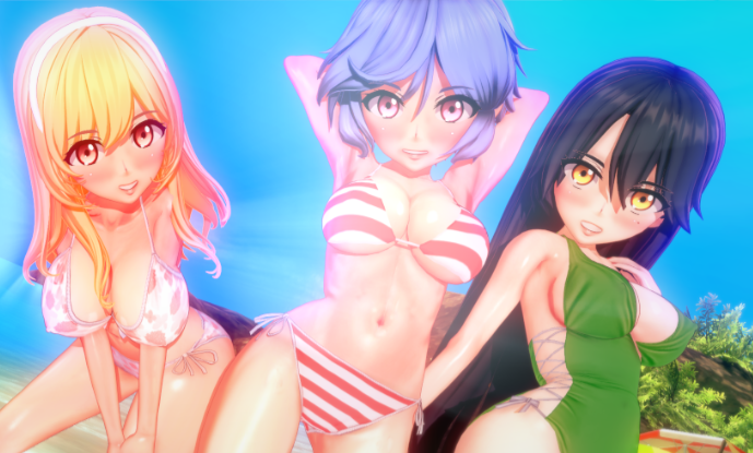 [18+ EN] Sweet Summer Harem! (v0.1.17) – Mùa Hè Ngọt Ngào Với Dàn Harem Xinh Tươi | Android, PC