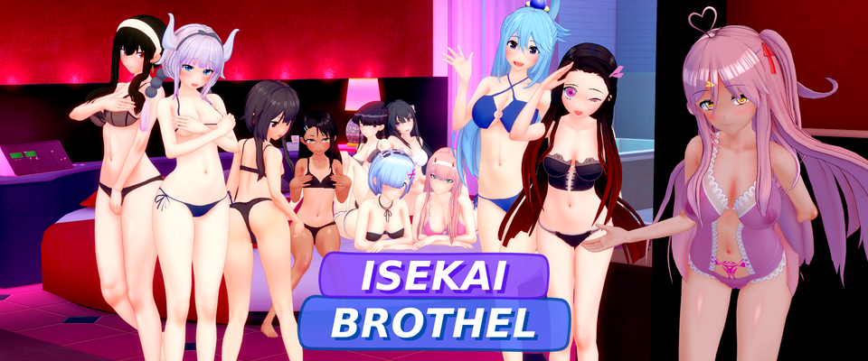 [18+ EN] Isekai Brothel (v0.24) – Thỏa Thích Làm Chuyện Ấy Với Tất Cả Mấy Em Waifu Tại Nhà Thổ Isekai | Android, PC