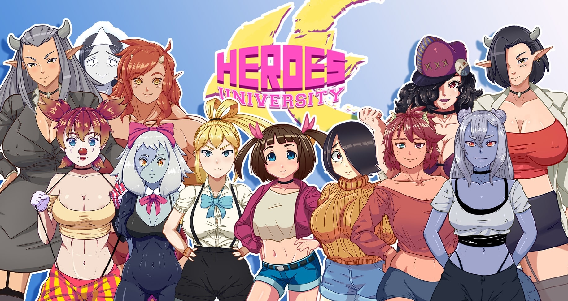 [18+ EN] Heroes University H (v0.2.6) – Gia Nhập Trường Đại Học Anh Hùng Toàn Gái Ngon | Android, PC