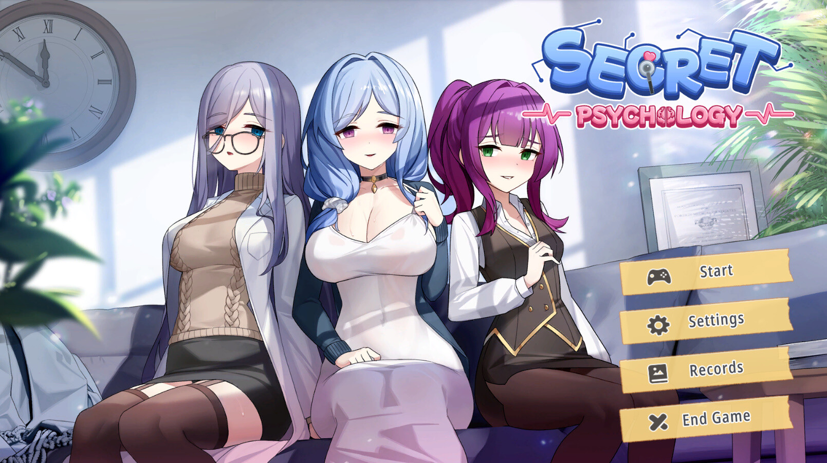 [18+ EN] Secret Psychology – Điều Trị Bằng Cách Thôi Miên Những Nữ Bệnh Nhân Xinh Đẹp | PC